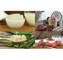 ผลไม้แปรรูป (ซอส, puree, ในน้ำเชื่อม, paste)