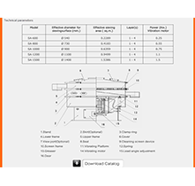 Vibrating Sifter - ORIENT FOODS TECH LTD PART